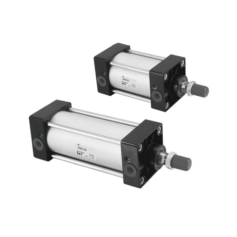 Cylinder standardowy serii SC (typ drążka kierowniczego).