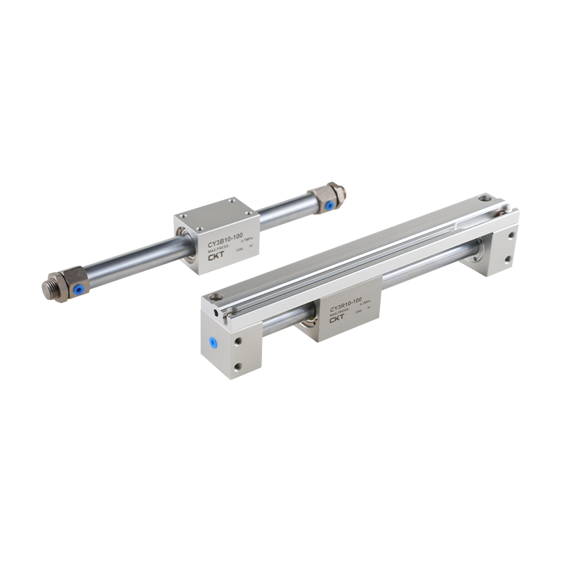 Siłownik beztłoczyskowy ze sprzężeniem magnetycznym serii CY3B/CY3R Typ podstawowy/typ mocowania bezpośredniego