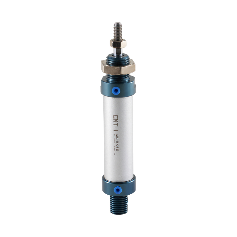 Minicylinder ze stopu aluminium serii MAL